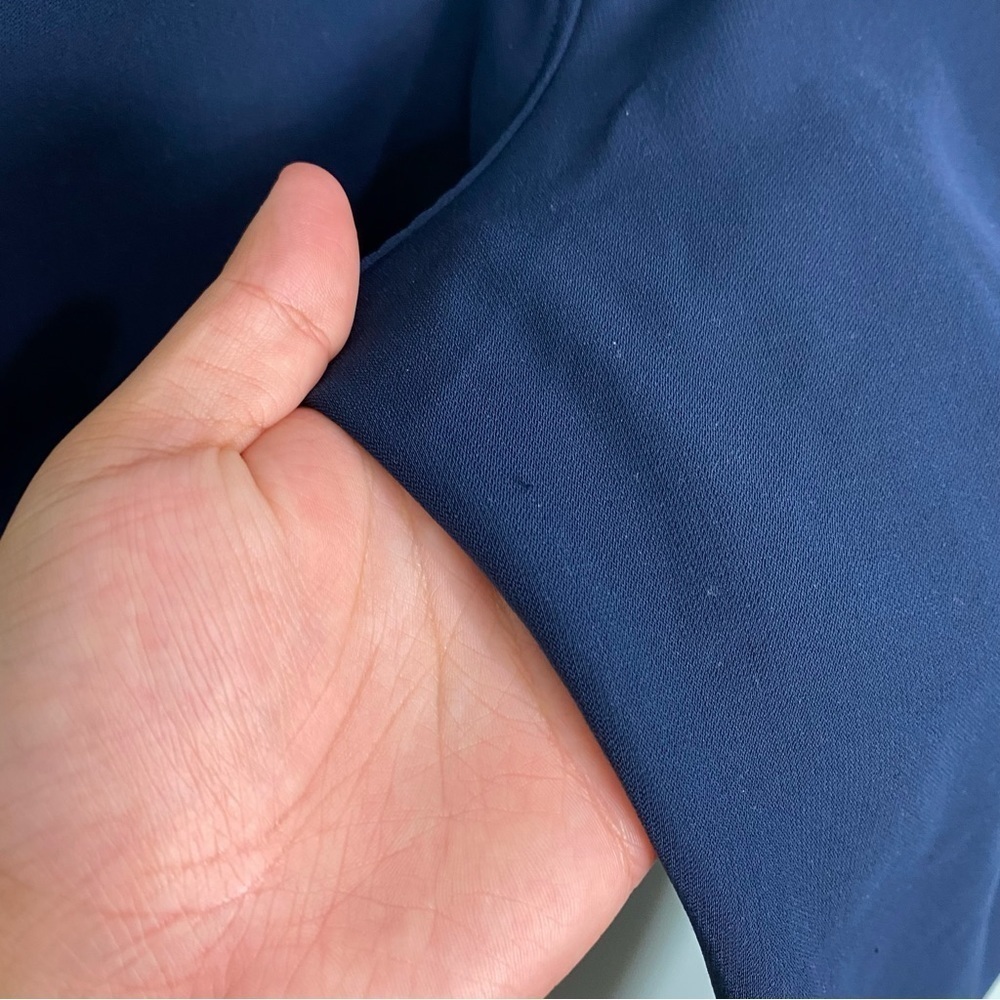 Lululemon On The Fly Crop Pants Blue Sz 6 W6AVMS - Picture 6 of 7